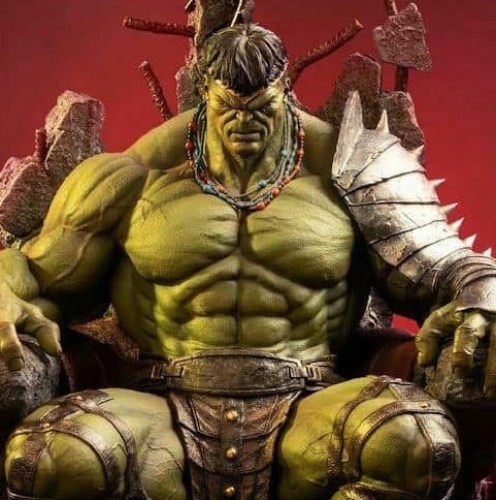 1/4 Quarter Scale Statue: Green Scar Hulk Regular Version Marvel